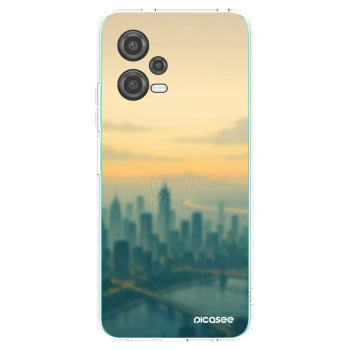 Picasee Xiaomi Poco X5 Hülle - Transparentes Silikon - Airplane mode
