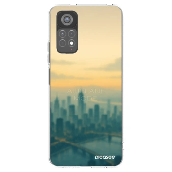 Picasee Xiaomi Redmi Note 11S 5G Hülle - Transparentes Silikon - Airplane mode