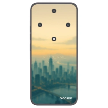 Picasee Honor Magic5 Lite 5G Hülle - Schwarzes Silikon - Airplane mode