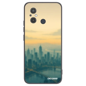 Picasee Xiaomi Redmi 12C Hülle - Schwarzes Silikon - Airplane mode