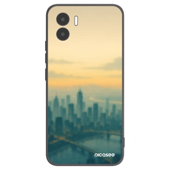 Picasee Xiaomi Redmi A2 Hülle - Schwarzes Silikon - Airplane mode