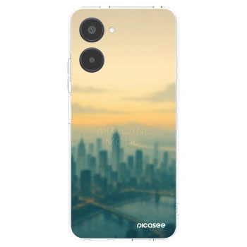 Picasee Realme 10 4G Hülle - Transparentes Silikon - Airplane mode