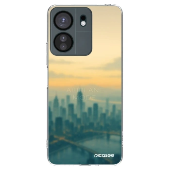Picasee Xiaomi Redmi 13C 4G Hülle - Transparentes Silikon - Airplane mode