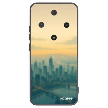 Picasee Honor Magic6 Lite 5G Hülle - Schwarzes Silikon - Airplane mode