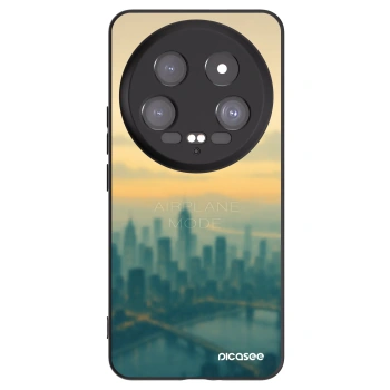Picasee Xiaomi 14 Ultra Hülle - Schwarzes Silikon - Airplane mode