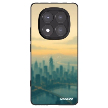 Picasee Xiaomi Redmi Note 14 Pro+ 5G Hülle - Schwarzes Silikon - Airplane mode