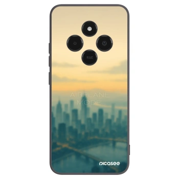 Picasee Xiaomi Poco C75 Hülle - Schwarzes Silikon - Airplane mode
