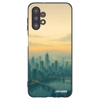 Picasee Samsung Galaxy A13 5G Hülle - Schwarzes Silikon - Airplane mode