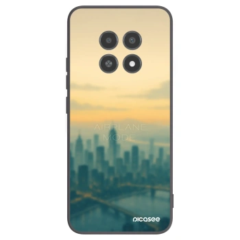 Picasee Realme 12X Hülle - Schwarzes Silikon - Airplane mode
