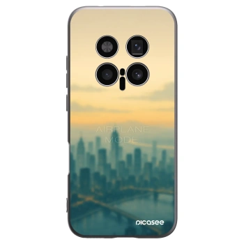 Picasee Honor Magic8 Pro 5G Hülle - Schwarzes Silikon - Airplane mode