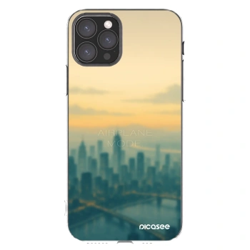 Picasee Apple iPhone 11 Pro Hülle - Transparentes Silikon - Airplane mode
