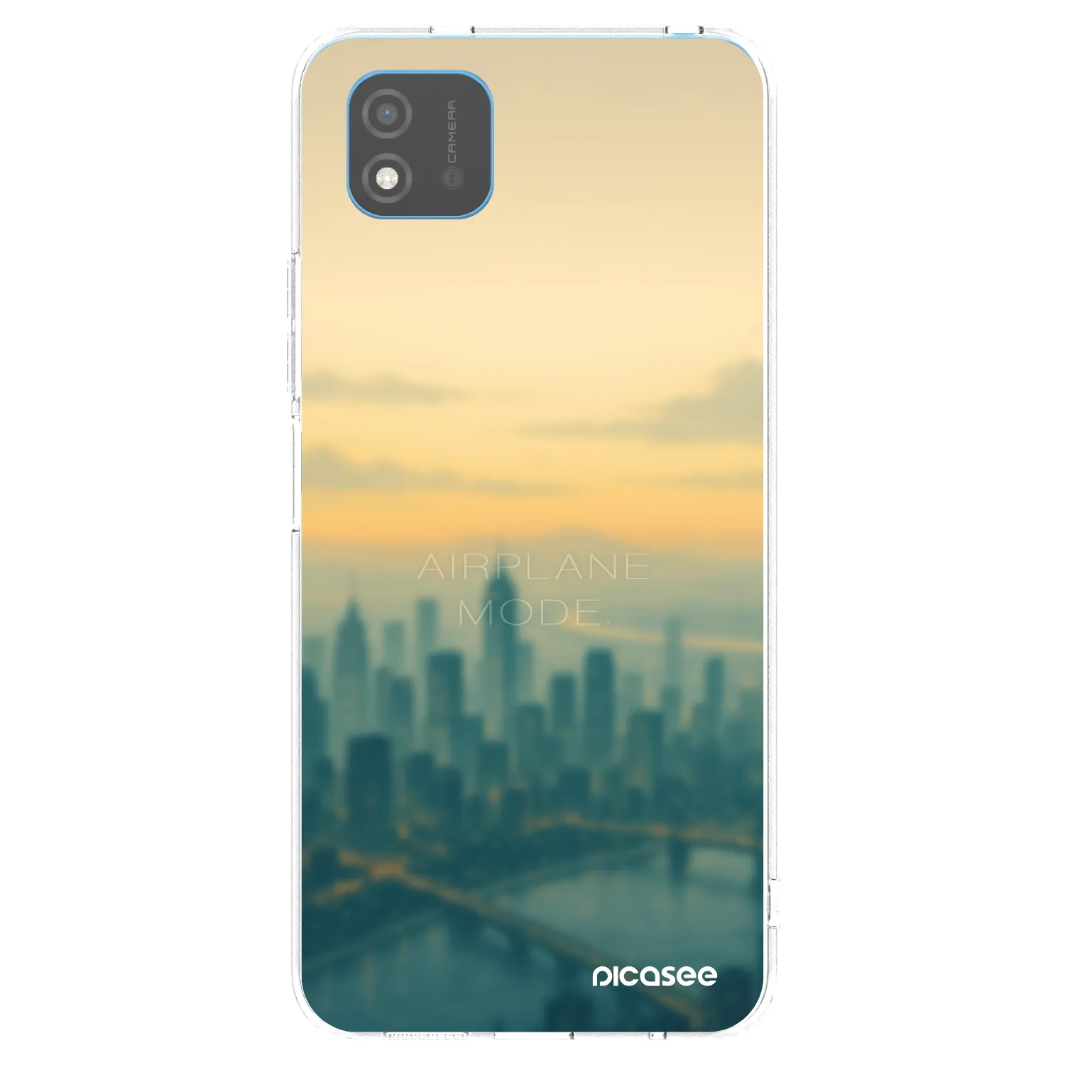 Picasee Realme C11 (2021) Hülle - Transparentes Silikon - Airplane mode