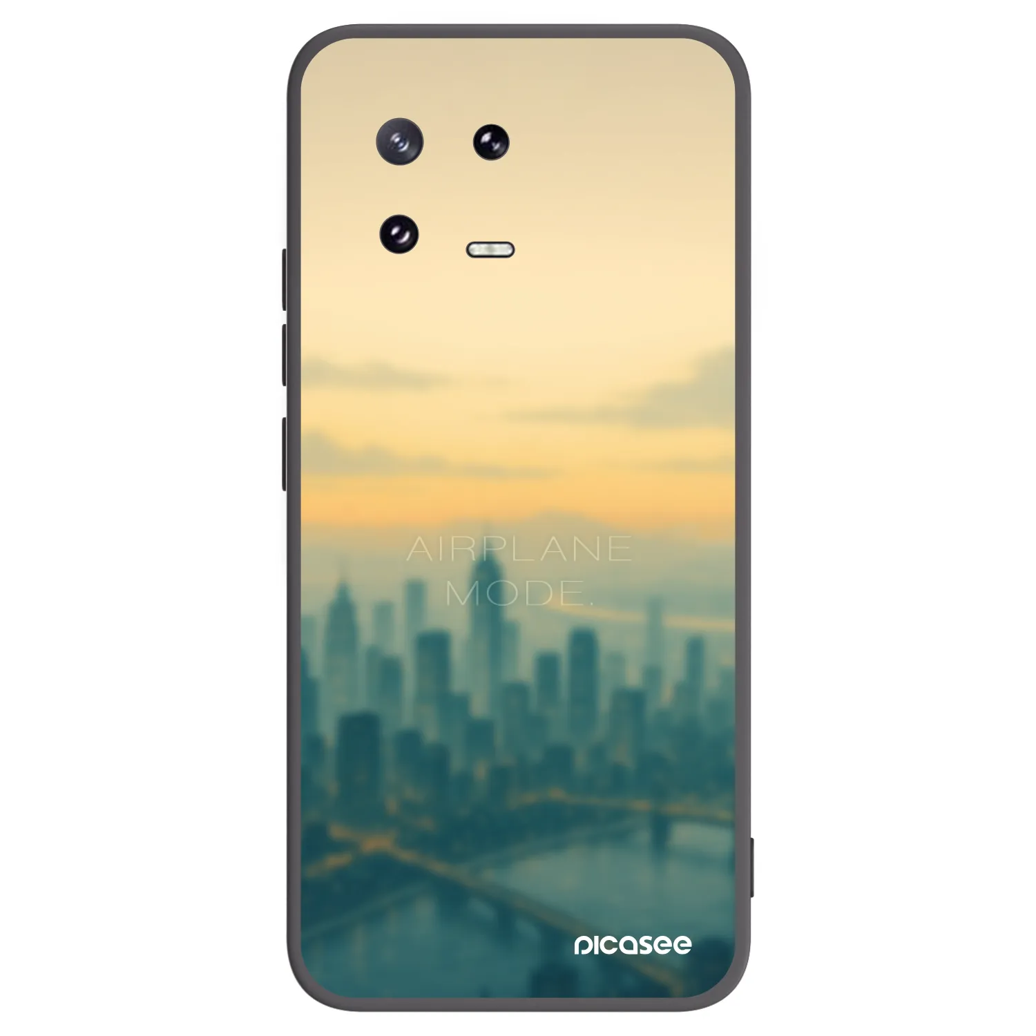 Picasee Xiaomi 13 Pro Hülle - Schwarzes Silikon - Airplane mode