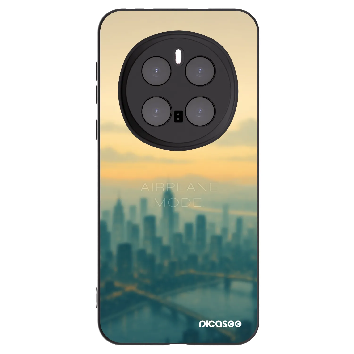 Picasee Honor Magic7 Pro 5G Hülle - Schwarzes Silikon - Airplane mode