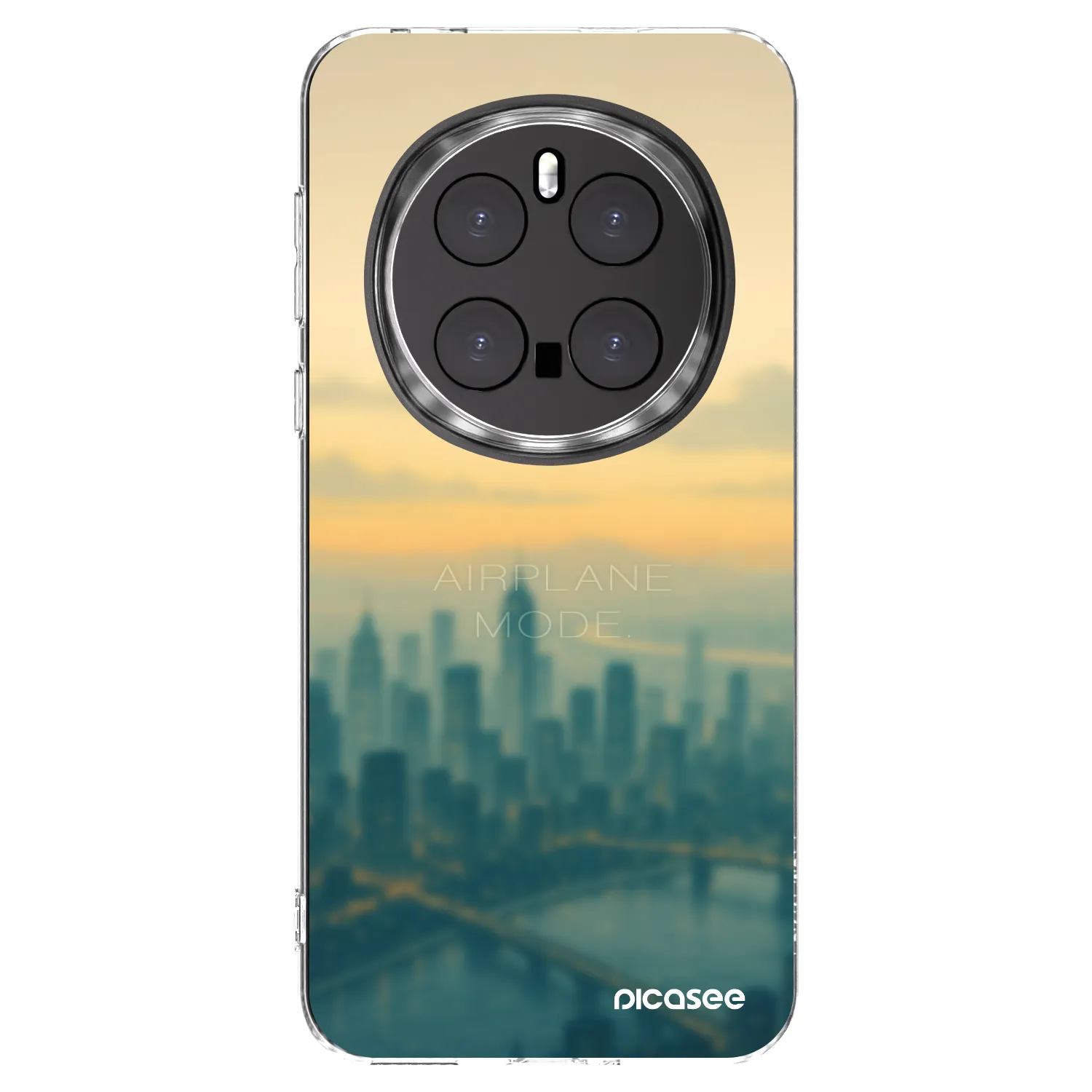 Picasee Honor Magic7 Pro 5G Hülle - Transparentes Silikon - Airplane mode