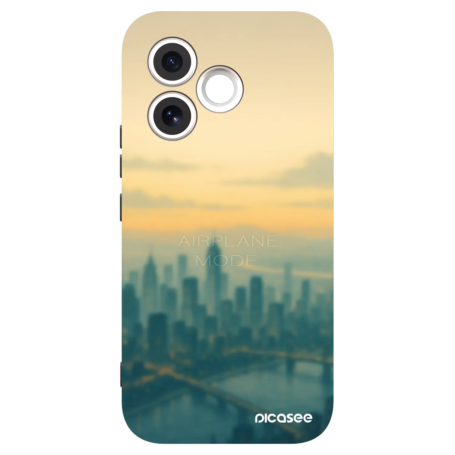 Picasee Honor 600 Lite Hülle - Schwarzes Silikon - Airplane mode