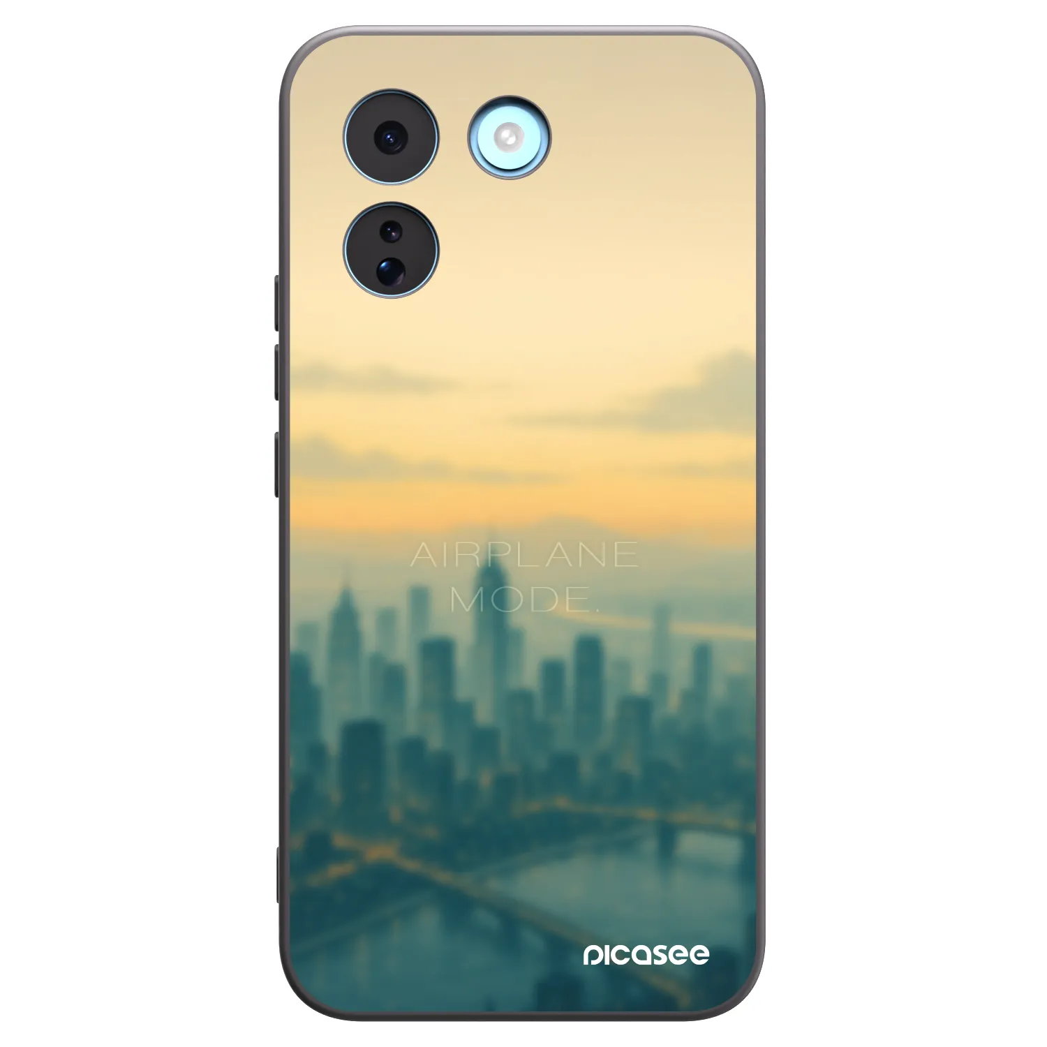 Picasee Xiaomi Redmi Note 17 Pro MAX 5G Hülle - Schwarzes Silikon - Airplane mode
