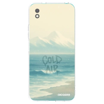 Picasee Xiaomi Redmi 9A Hülle - Schwarzes Silikon - COLD AIR