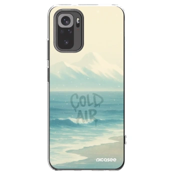 Picasee Xiaomi Redmi Note 10 Hülle - Transparentes Silikon - COLD AIR
