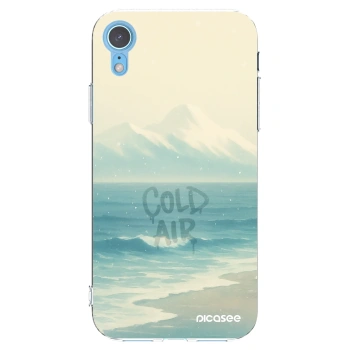 Picasee Apple iPhone XR Hülle - Transparentes Silikon - COLD AIR