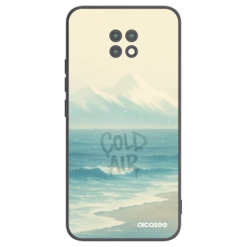 Picasee Xiaomi Redmi Note 9T Hülle - Schwarzes Silikon - COLD AIR
