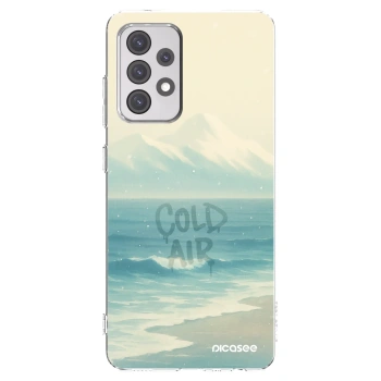 Picasee Samsung Galaxy A52s 5G A528B Hülle - Transparentes Silikon - COLD AIR