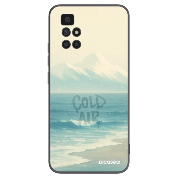 Picasee Xiaomi Redmi 10 Hülle - Schwarzes Silikon - COLD AIR