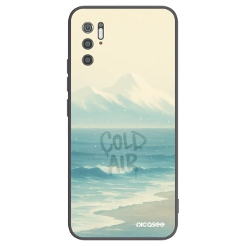 Picasee Xiaomi Poco M3 Pro 5G Hülle - Schwarzes Silikon - COLD AIR