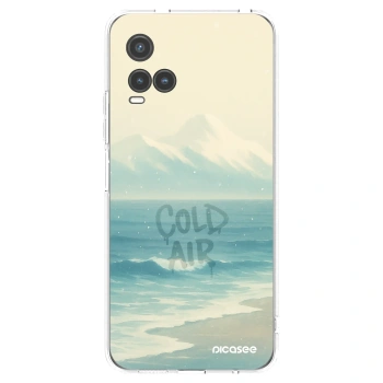 Picasee Vivo Y33s Hülle - Transparentes Silikon - COLD AIR