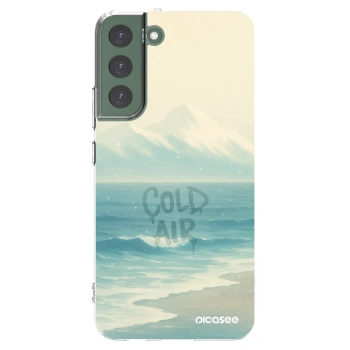 Picasee Samsung Galaxy S22+ 5G Hülle - Transparentes Silikon - COLD AIR