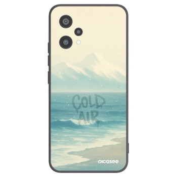 Picasee Realme 9 Pro 5G Hülle - Schwarzes Silikon - COLD AIR