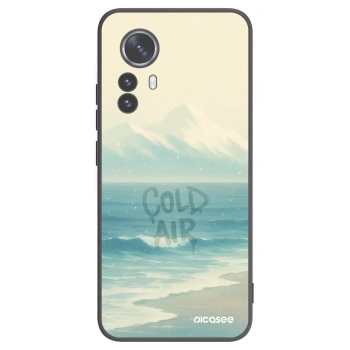 Picasee Xiaomi 12 Pro Hülle - Schwarzes Silikon - COLD AIR