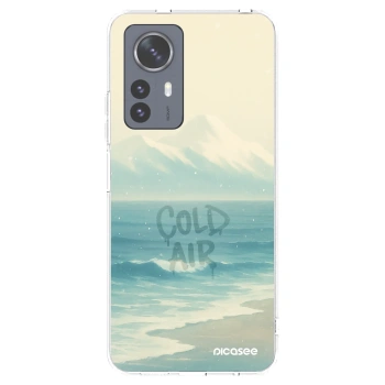 Picasee Xiaomi 12 Pro Hülle - Transparentes Silikon - COLD AIR