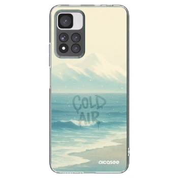 Picasee Xiaomi Redmi Note 11 Pro+ 5G Hülle - Transparentes Silikon - COLD AIR