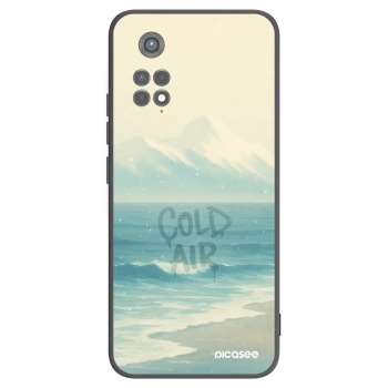 Picasee Xiaomi Redmi Note 11S 5G Hülle - Schwarzes Silikon - COLD AIR