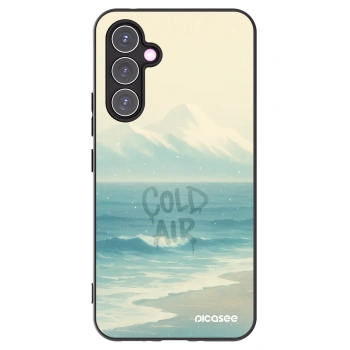 Picasee Samsung Galaxy A54 5G A546B Hülle - Schwarzes Silikon - COLD AIR