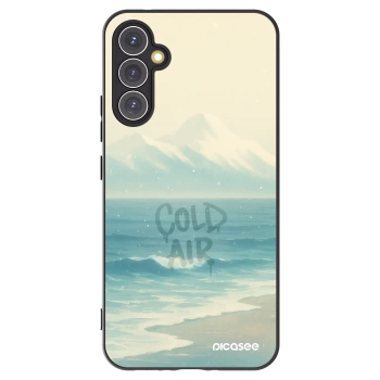 Picasee Samsung Galaxy A34 5G A346B Hülle - Schwarzes Silikon - COLD AIR