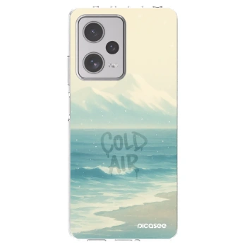 Picasee Xiaomi Redmi Note 12 Pro+ 5G Hülle - Transparentes Silikon - COLD AIR