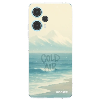 Picasee Xiaomi Poco F5 Hülle - Transparentes Silikon - COLD AIR