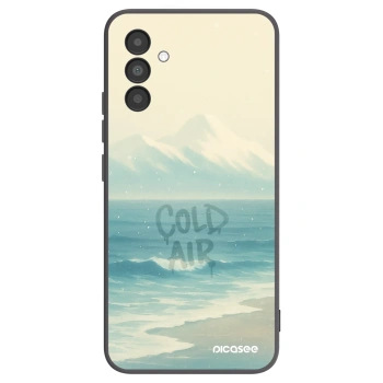 Picasee Samsung Galaxy A04s A047F Hülle - Schwarzes Silikon - COLD AIR