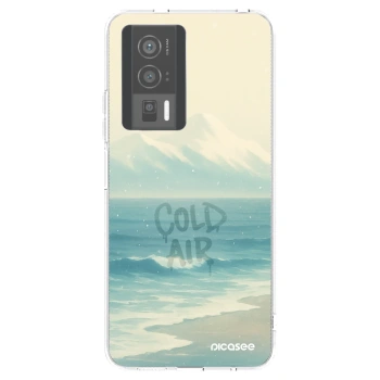 Picasee Xiaomi Poco F5 Pro 5G Hülle - Transparentes Silikon - COLD AIR