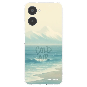 Picasee Realme 10 4G Hülle - Transparentes Silikon - COLD AIR