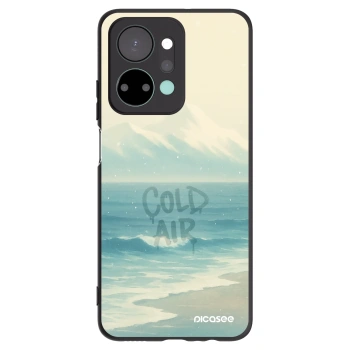 Picasee Honor X7a Hülle - Schwarzes Silikon - COLD AIR