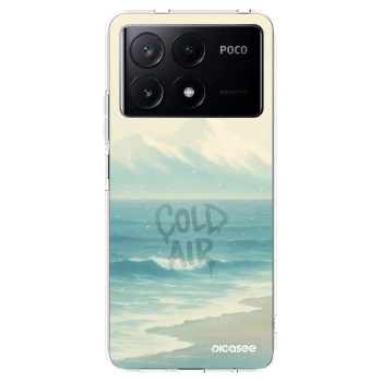 Picasee Xiaomi Poco X6 Pro Hülle - Transparentes Silikon - COLD AIR