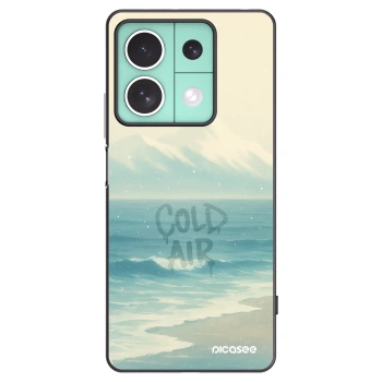 Picasee Xiaomi Redmi Note 13 5G Hülle - Schwarzes Silikon - COLD AIR