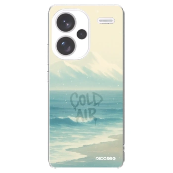 Picasee Xiaomi Redmi Note 13 Pro+ 5G Hülle - Transparentes Silikon - COLD AIR