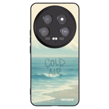 Picasee Xiaomi 14 Ultra Hülle - Schwarzes Silikon - COLD AIR