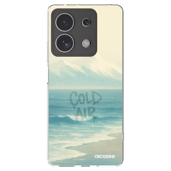 Picasee Xiaomi Redmi Note 13 4G Hülle - Transparentes Silikon - COLD AIR