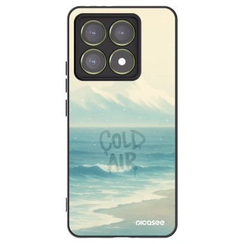 Picasee Xiaomi 14T Hülle - Schwarzes Silikon - COLD AIR