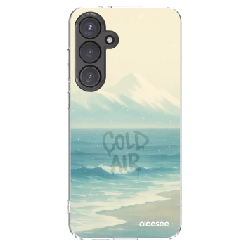 Picasee Samsung Galaxy S24 FE S721B Hülle - Transparentes Silikon - COLD AIR